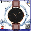 Yxl-478 New Design Fashion Quartz Watch Leather Steel Back Wrist Watches Promotion Hot Sale Watches Clock